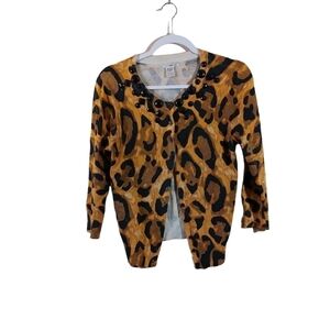 WD.NY Ladies Long Sleeve Cardigan Sweater